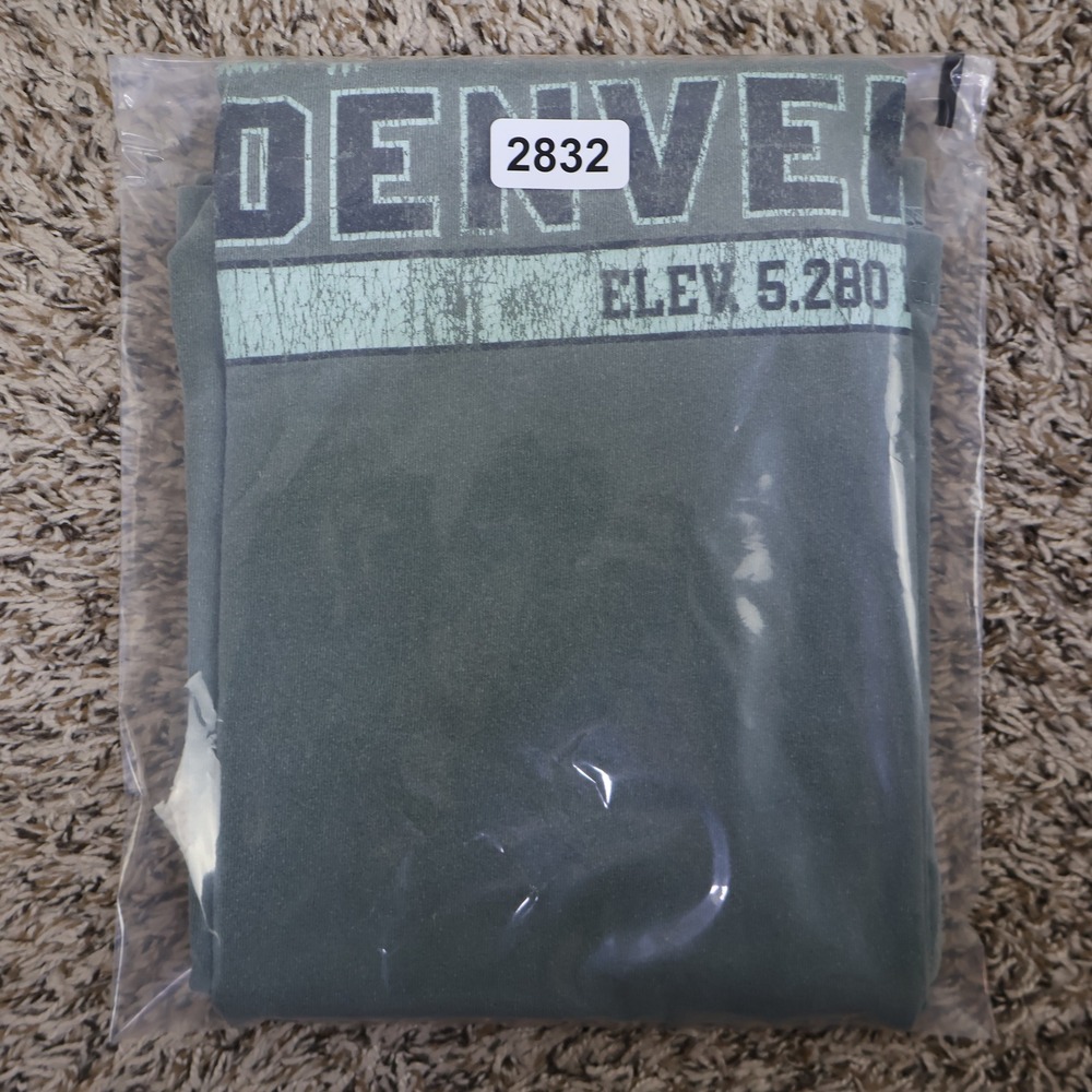 Vintage Champion University of Denver Graphic T-Shirt XL Faded Teal Cotton - Picture 11 of 11